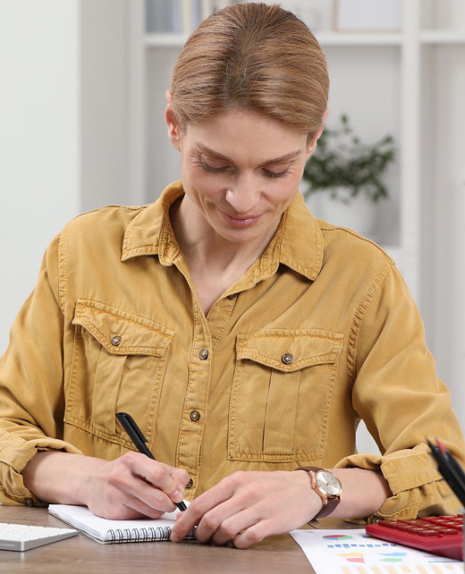 Clean and modern auto service center